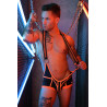 Breedwell Singlet Daycrawler Noir-Orange